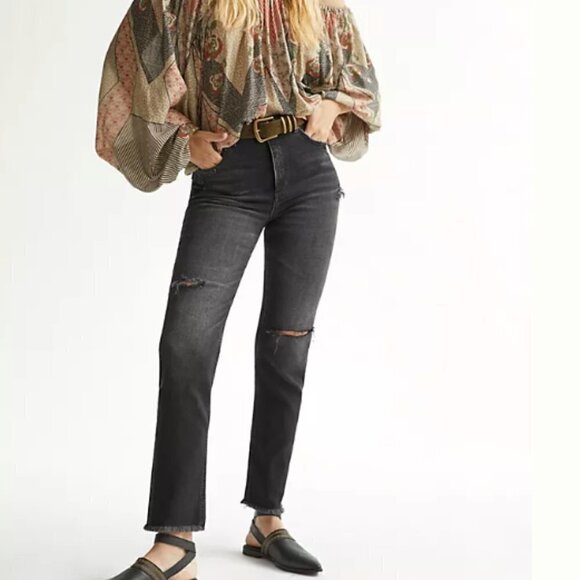 Anthropologie Pilcro The Vintage Straight Jeans - Picture 1 of 4